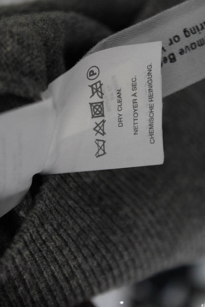 J Crew Women Pullover Crewneck Gray Wool Blend Size XS