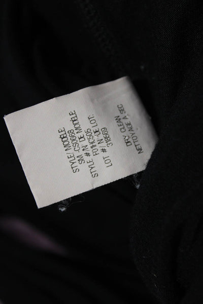 Helmut Lang Women Black Tank Sleeveless Micro Modal Spandex Top Size PP