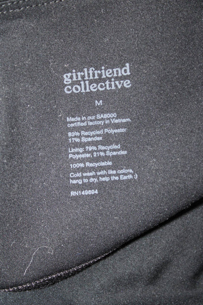 Girlfriend Collective Women Ankle Black Leggings Size M