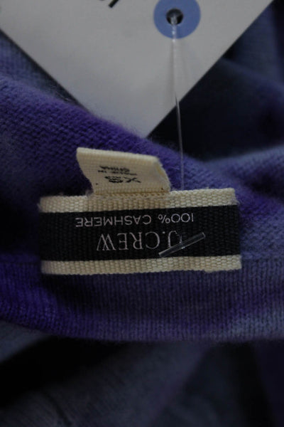 J Crew Womens Basic Cashmere Crew Neck Short Sleeve T-Shirt Light Blue Size XS