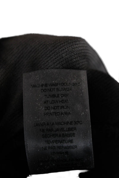 Sundry Womens Pullover Sweatshirt Black Long Sleeve Grunge Cotton Modal Size 3