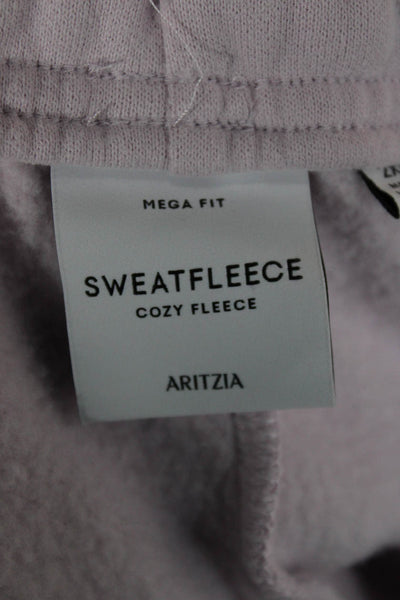 Aritzia Womens Cargo Sweat Shorts Pink Size 2XS
