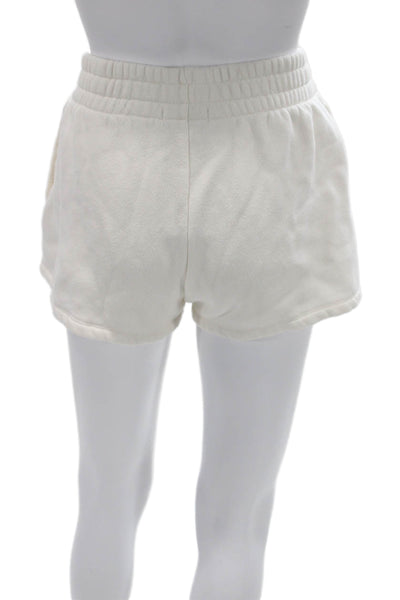 Z Supply Women Sweat Shorts White Size XS