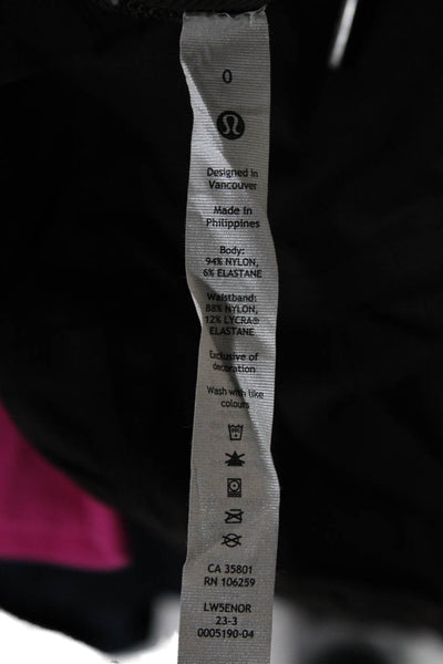 Lululemon Women Jogger Pants Brown Drawstring Windbreaker 28 Inseam Size 0