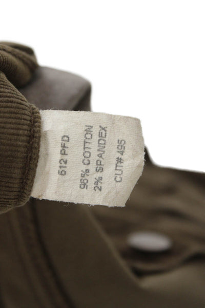 J Brand Womens High Rise Brown Jeans 34 Inseam Size 26