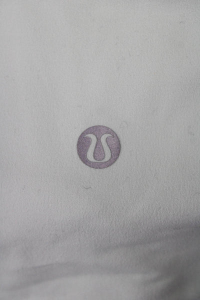 Lululemon Womens Ankle Leggings Green Nylon Lycra Size 8