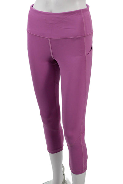 Lululemon Women Purple Capri Leggings Size 6