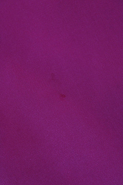 BCBG Max Azria Womens Pink Long Sleeve Round Neck Blouse Size XS