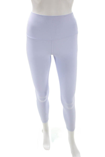 Lululemon Womens Light Blue Ankle Leggings Size 0