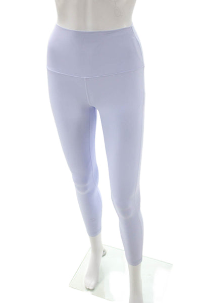 Lululemon Womens Light Blue Ankle Leggings Size 0