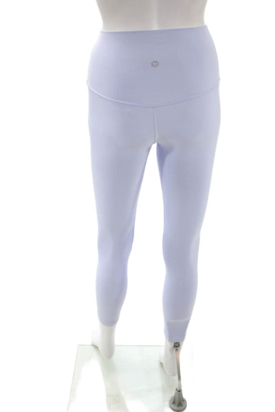 Lululemon Womens Light Blue Ankle Leggings Size 0