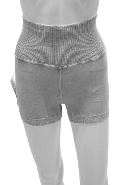 FP Movement Womens Biker Shorts Gray Size XS