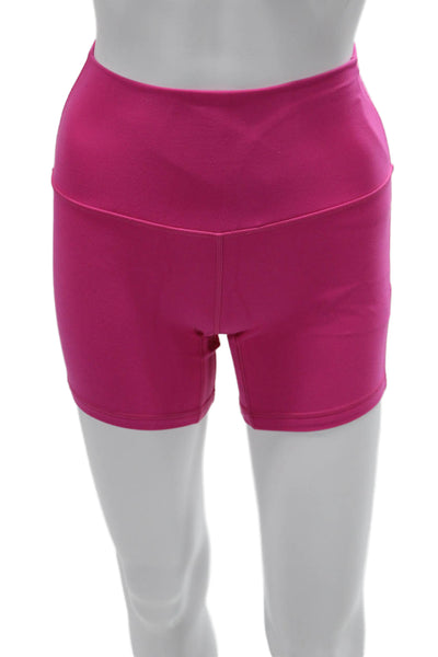Lululemon Women Biker Shorts Pink Size 0