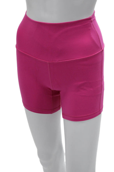 Lululemon Women Biker Shorts Pink Size 0