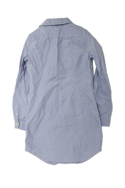 Ralph Lauren Boys Long Sleeves Button Down Shirt Blue Size 12
