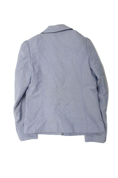 Brooks Brothers Boys Long Sleeves Lined Two Button Jacket Blue Size 16