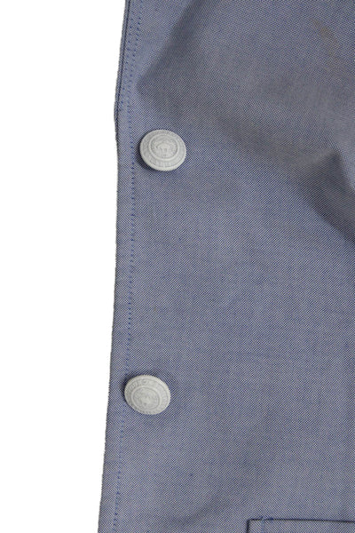 Brooks Brothers Boys Long Sleeves Lined Two Button Jacket Blue Size 16