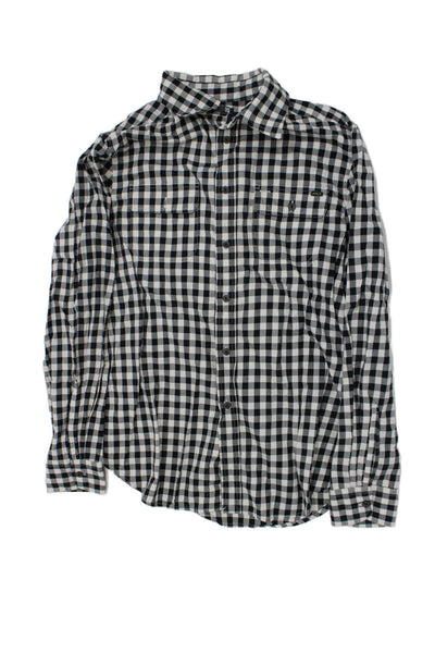 Polo Ralph Lauren Boys Long Sleeves Button Down Plaid Shirt Size L