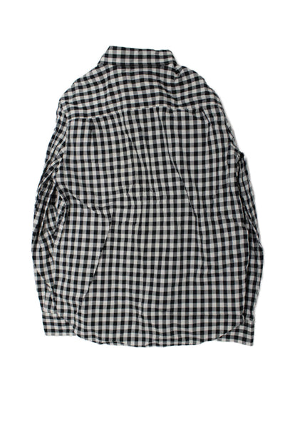 Polo Ralph Lauren Boys Long Sleeves Button Down Plaid Shirt Size L