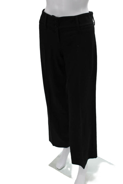 Zara Women Dress Pants Black Polyester Viscose Elastane Size S