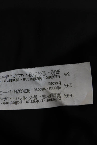 Zara Women Dress Pants Black Polyester Viscose Elastane Size S