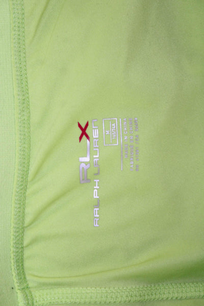 RLX Ralph Lauren Women Mini Skort Green Polyester Blend Size M
