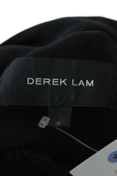 Derek Lam Women Black Silk Sleeveless Blouse Size S