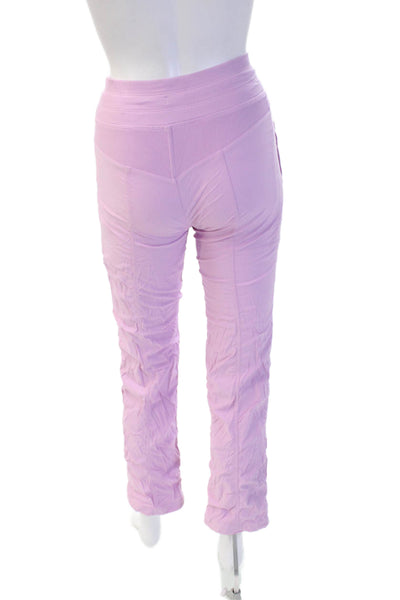 Lululemon Womens Pink Jogger Pants Drawstring Size 0