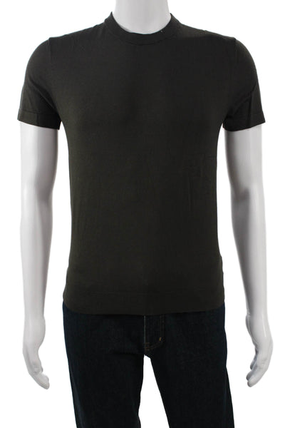 Theory Mens Classic Black Crew Neck Short Sleeve T-Shirt Size XS