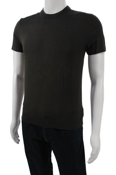Theory Mens Classic Black Crew Neck Short Sleeve T-Shirt Size XS