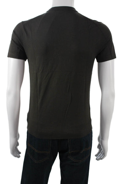 Theory Mens Classic Black Crew Neck Short Sleeve T-Shirt Size XS