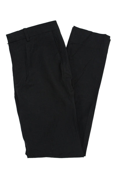Theory Mens Dress Pants Black Wool Hook Eye Size 28