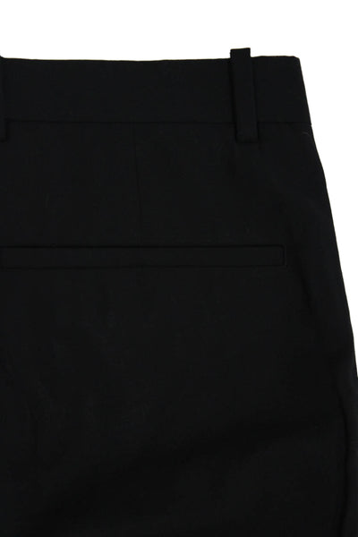 Theory Mens Dress Pants Black Wool Hook Eye Size 28