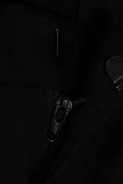 Theory Mens Dress Pants Black Wool Hook Eye Size 28