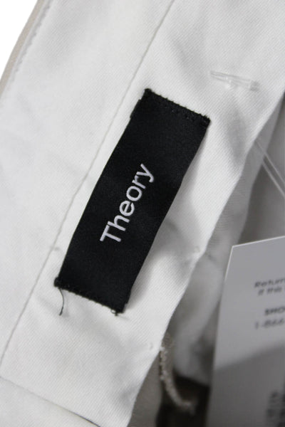 Theory Mens Chino Pants Beige Size 28
