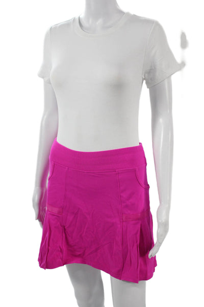 Athleta Women Pink Skort 87% Supplex Nylon 13% Lycra Spandex Size XS