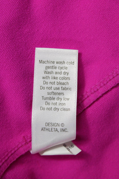Athleta Women Pink Skort 87% Supplex Nylon 13% Lycra Spandex Size XS