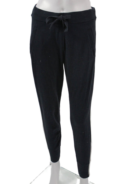 Athleta Womens Black Striped Jogger Sweatpants Size XS
