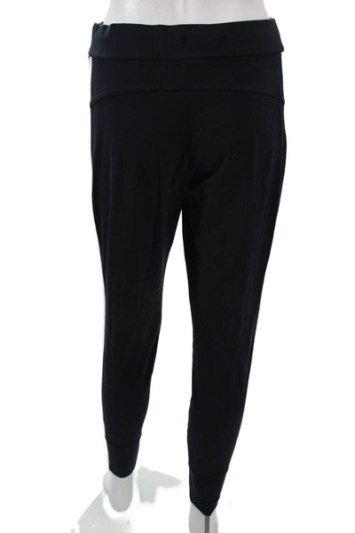 Athleta Womens Black Striped Jogger Sweatpants Size XS