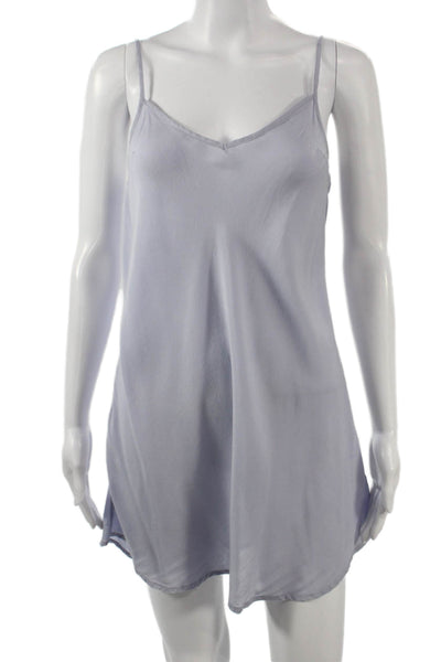 Holding Horses Womens Shift Dress Gray Floral Cotton Short Sleeve Size 2P