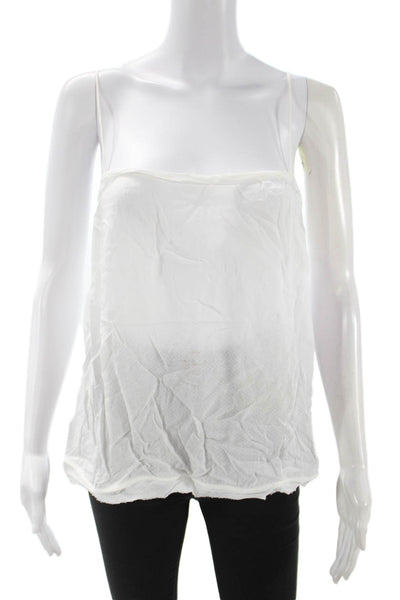 Intimately Free People Women Bohemian Rayon Camisole White Sleeveless Size XS