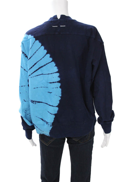 Proenza Schouler White Label Women Pullover Sweatshirt Dark Blue Size S