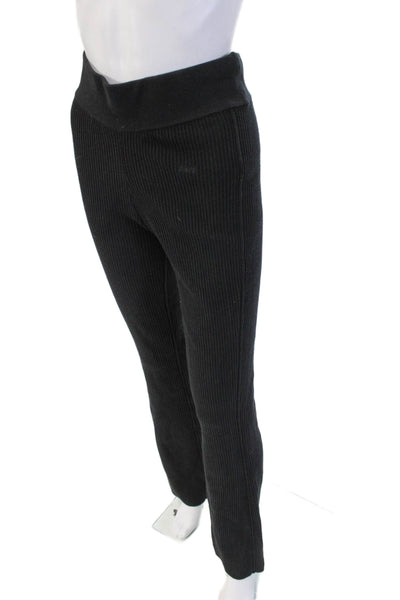 Frame Womens Black Striped Sweatpants 90s Cotton Blend Size XS