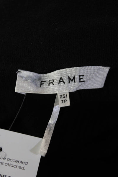 Frame Womens Black Striped Sweatpants 90s Cotton Blend Size XS