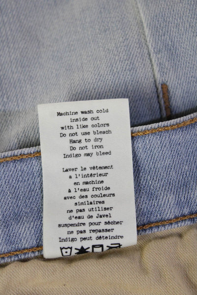 Rag & Bone Womens Ankle Skinny Light Blue Jeans Size 25