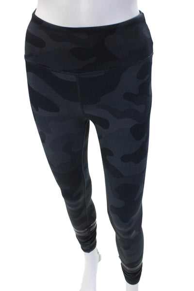 Lilybod Women Ankle Jeggings Black Camo Size XS