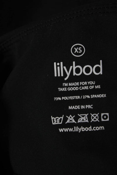 Lilybod Womens Ankle Leggings Black Size XS