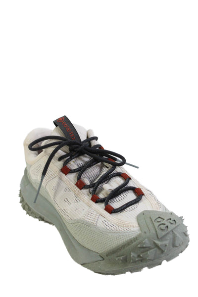 Nike Women's Lace Up Rubber Sole Trainer Sneakers Green Size 4.5