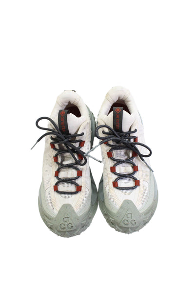 Nike Women's Lace Up Rubber Sole Trainer Sneakers Green Size 4.5
