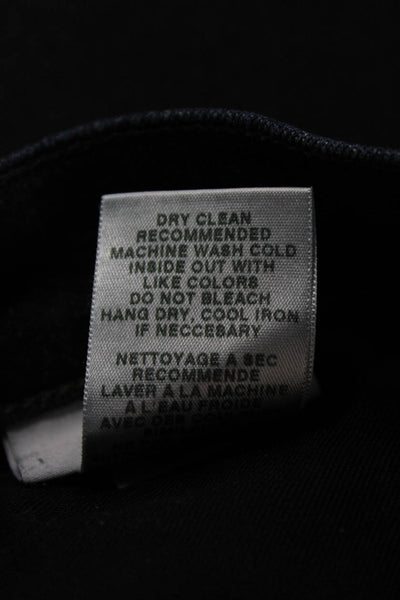 Joes Mens Cropped Straight Dark Blue Jeans Button Fly Size 38